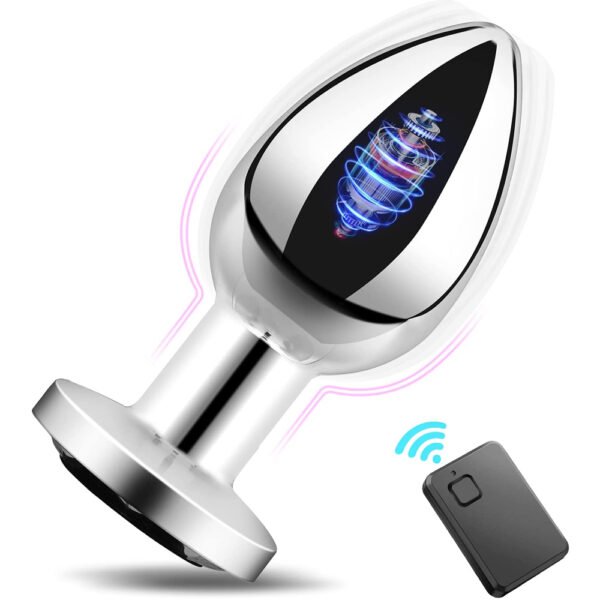Metal anal plug medium size